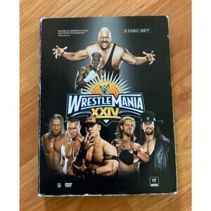 W‎ Wrestle Mania XXIV dvds